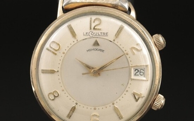 Vintage LeCoultre Memodate Wristwatch