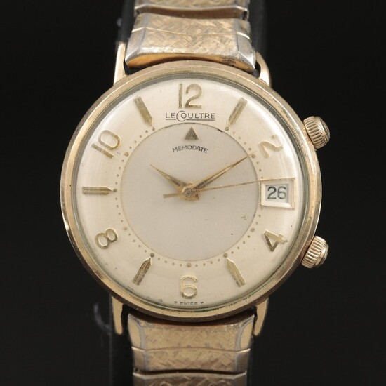Vintage LeCoultre Memodate Wristwatch