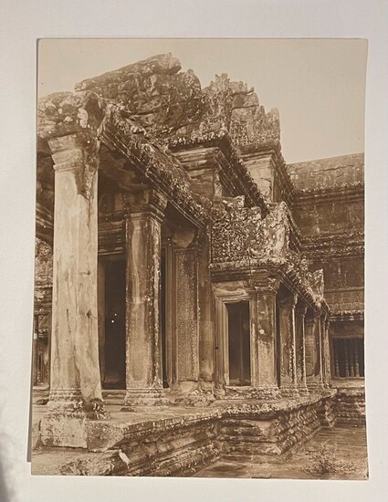 Visite au site de Angkor Vat, vers 1920 6... - Lot 240 - Daguerre