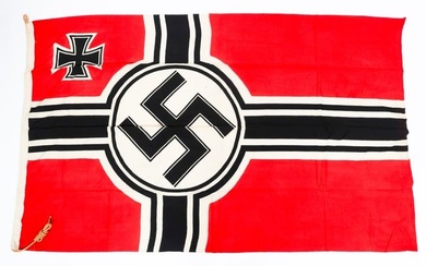 WWII GERMAN KRIEGSMARINE BATTLE FLAG
