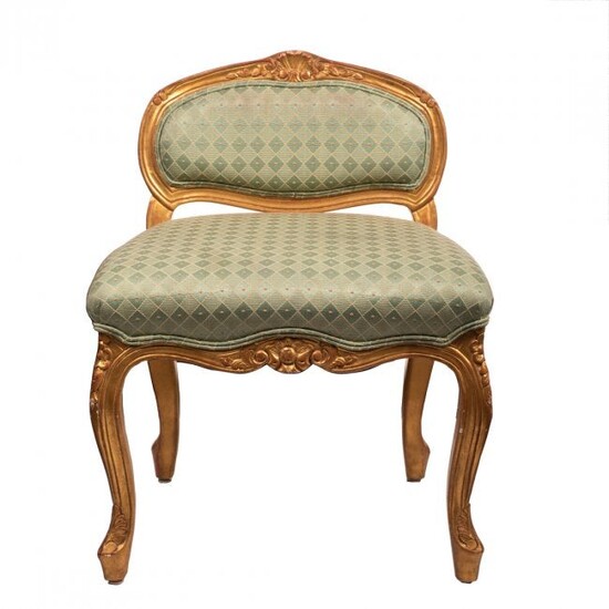 William IV style Parcel-Gilt Chair