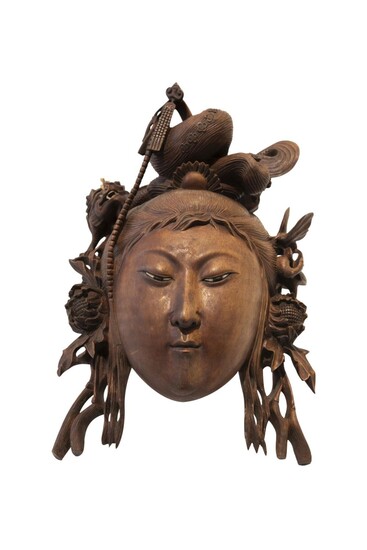 Wooden mask china | Holzmaske China