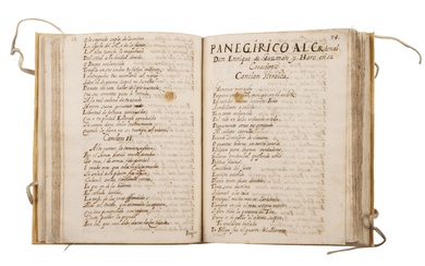 Works by Luis de Góngora. Manuscript