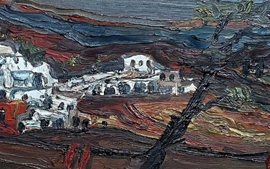 Yitzhak Frenkel-Frenel , 1899-1981, Landscape in the Galilee