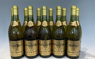 11 Bottles Chateauneuf du Pape Dom de la Solitude 1987