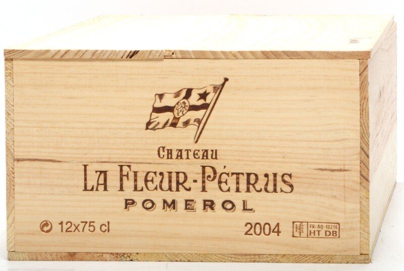 12 bts. Château La Fleur-Petrus, Pomerol 2004 A (hf/in). Owc.