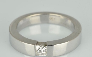18 kt. Gold - Ring - 0.15 ct Diamond