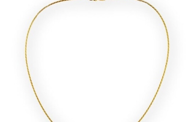 18 kt. Yellow gold - Necklace with pendant - 0.20 ct Diamond