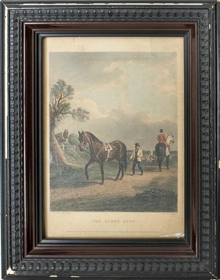 19th Century English Equestrian Engraving