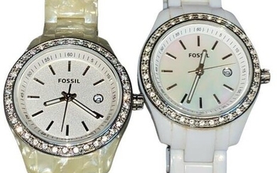 2 FOSSIL Watches Stella Marble style