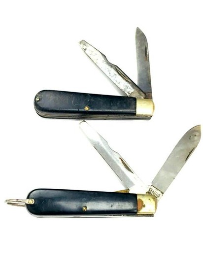 2 Vintage Camillus Electrician Knife