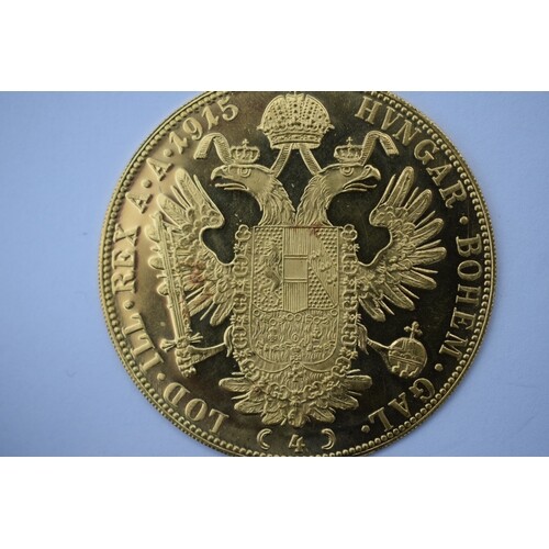 2015 - Austrian Ducat gold coin - proof restrike