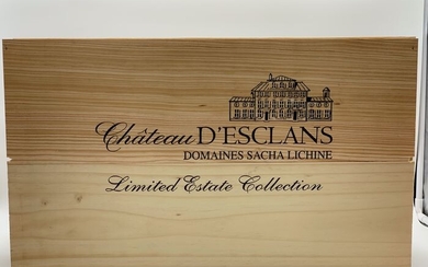 2019 Côtes de Provence Garrus (2) -2019 Les Clans (2) - 2019 Château d'Esclans (2) - Provence Château D'Esclans - Domaines Sacha Lichine - 6 Bottles (0.75L)