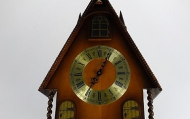 Cuckoo Clock Mfg Co LINDEN 8-DAY CLOCK BLACK FOREST