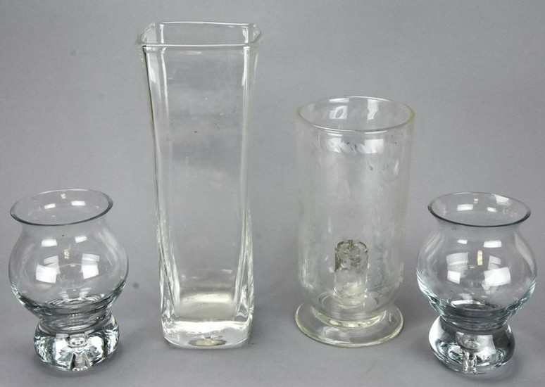 4 Contemporary Glass Containers & Simon Pearce