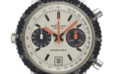 A GENTLEMAN'S STAINLESS STEEL BREITLING CHRONO-MATIC