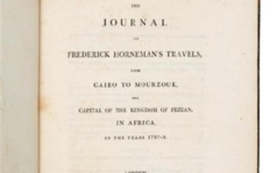 * HORNEMANN, Friedrich Konrad (1771-1801). The Journal