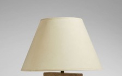 Jean-Michel FRANK 1893-1941 Lampe de table dite «Bloc» Circa 1930