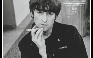 Jim Marshall (American, 1936-2010). John Lennon, Candlestick Park, San Francisco, 1966