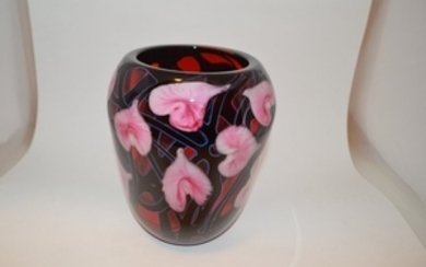 John Lotton Art Glass Vase