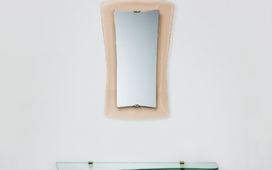 MAX INGRAND (1908-1969), A WALL-MOUNTED MIRROR AND A CONSOLE, CIRCA 1956
