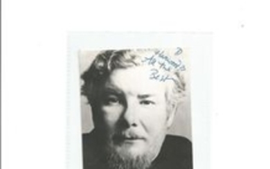 Richard Griffiths signed 6X3 b/w photo. Good Condition. All signed pieces come with a Certificate of Authenticity. We combine......