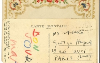 Roberto MATTA (1911 2002). Carte postale a.S., [Co…