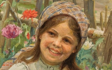 YOUNG GIRL, Fedot Vasilievich Sychkov
