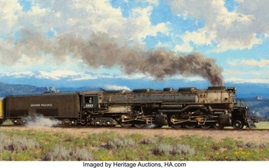 67041: Tucker Smith (American, b. 1940) Union Pacific R