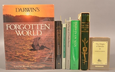 7 Vols By & About Charles Darwin