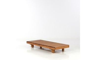 Pierre Chapo (1927-1987) Model L07 Sliding bench Wood