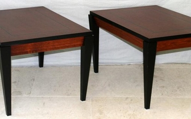 LEE WEITZMAN (CHICAGO) MAPLE END TABLES, 1999