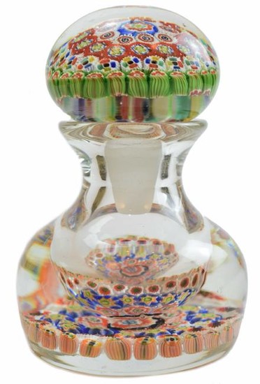 A.VE.M. - 1950 Murano glass bottle murrine