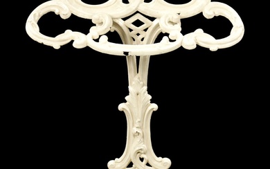A 19TH CENTURY CAST IRON STICK STAND IN THE...