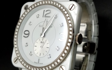 A Bell and Ross Quartz Ladies Watch. Ceramic and...