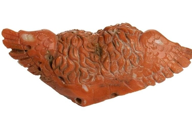 A Cerasuolo coral carving - Torre del Greco, early 20th