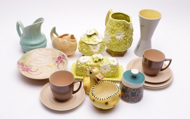 A Collection of Ceramics inc Duos, Part Tea Suite and Other Ornaments