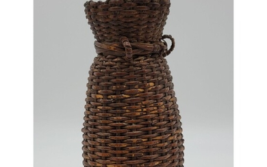 A Fine Handwoven Salesman Sample Basket