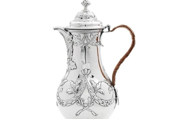 A George III Silver Hot Water Jug, Charles Wright, London, 1772
