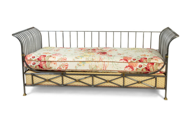 A Neoclassical Style Steel Day Bed