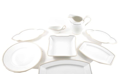 A Rosenthal porcelain dinner service, Balmoral pattern.
