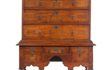 A William and Mary Chest on Stand