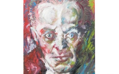 A portrait of Karl Kraus, from the circle of Oskar