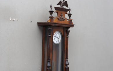A wall clock by Junghans, early 20th century.