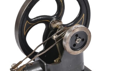 A well engineered model of an 'over-crank' horizontal stationary engine