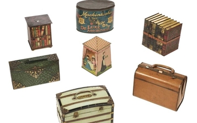 Advertising Tins. Huntley & Palmers and others