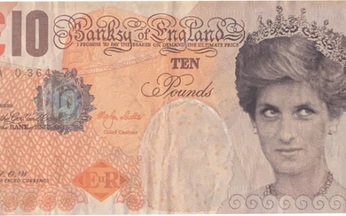 After Banksy Di-Faced Tenner Note (Ten Pounds), 2004