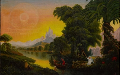 After Thomas Cole, The Voyage of Life: Youth, American School, 19th Century