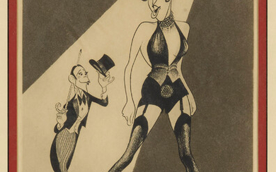 Al Hirschfeld (1903-2003) Cabaret
