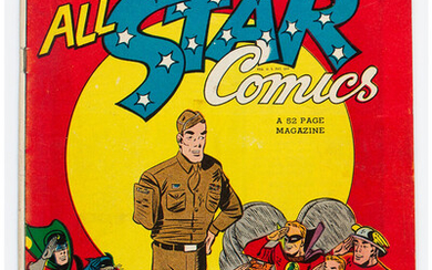 All Star Comics #27 (DC, 1945) Condition: GD/VG. Wildcat...